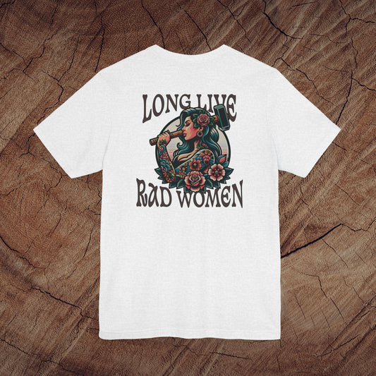 Long Live Rad Women Graphic Tee