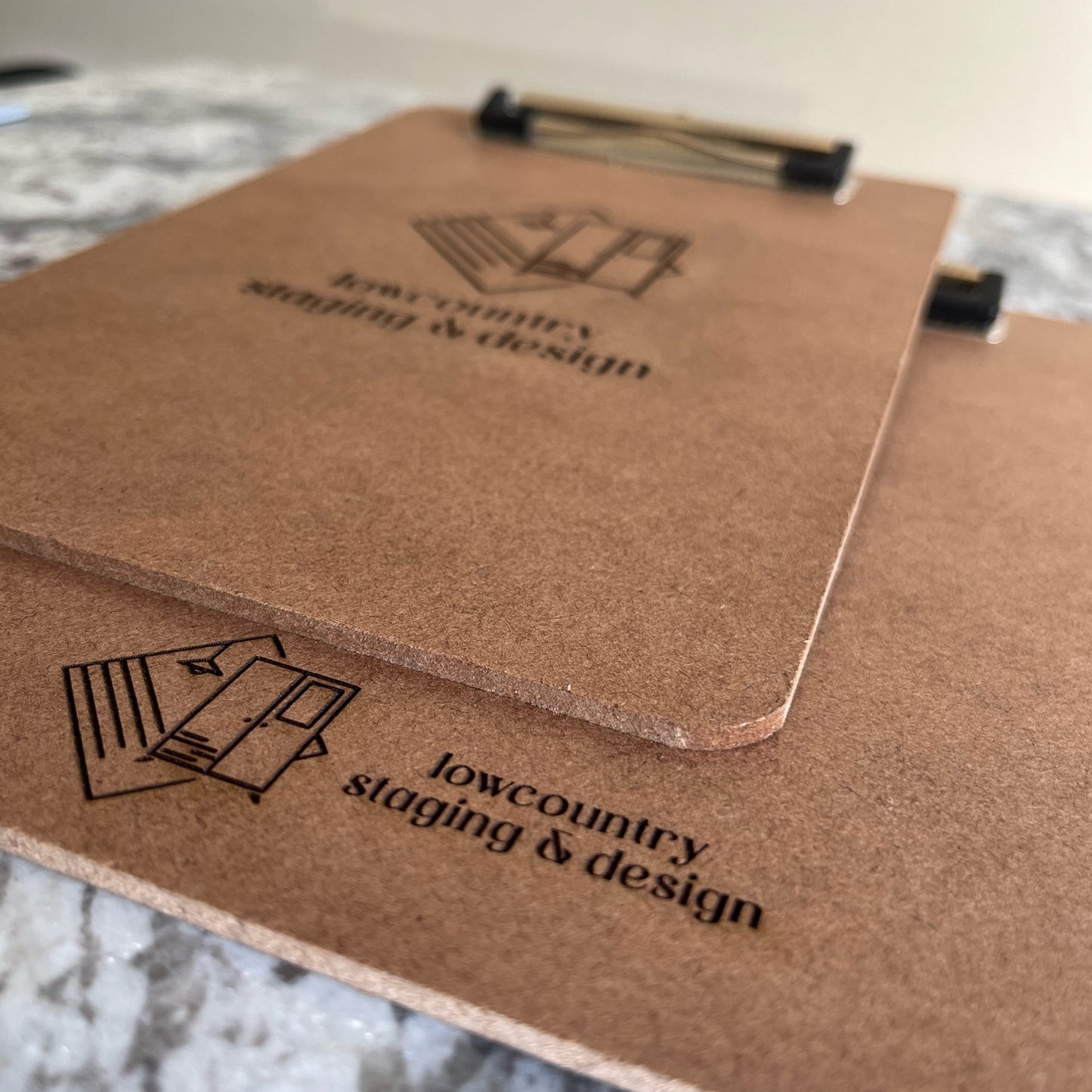 Custom Clipboard With Business Logo, Name(s), Design